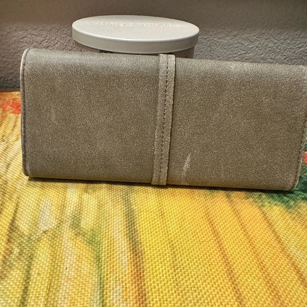 NWT Hammitt Daniel Pewter/Silver Shoulder Bag with EUC Benjamin slim Wallet - Picture 13 of 15